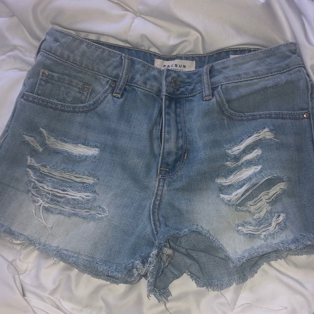 jean shorts, barely worn